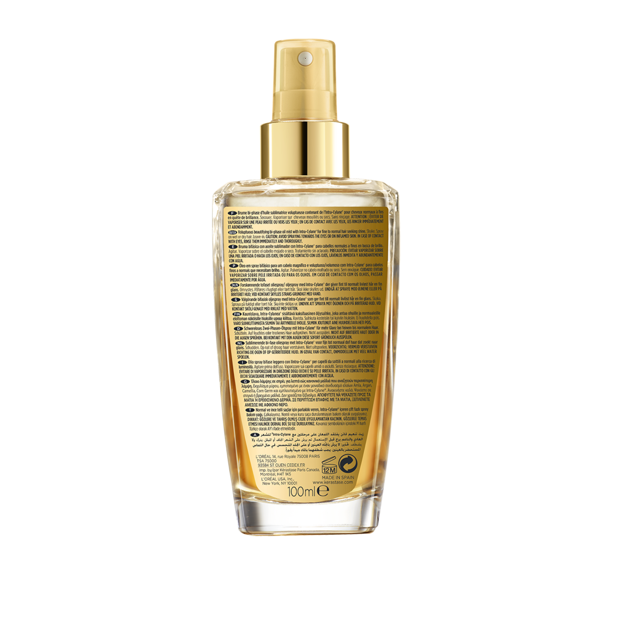 Aceite Bifásico Elixir Ultime 100ml
