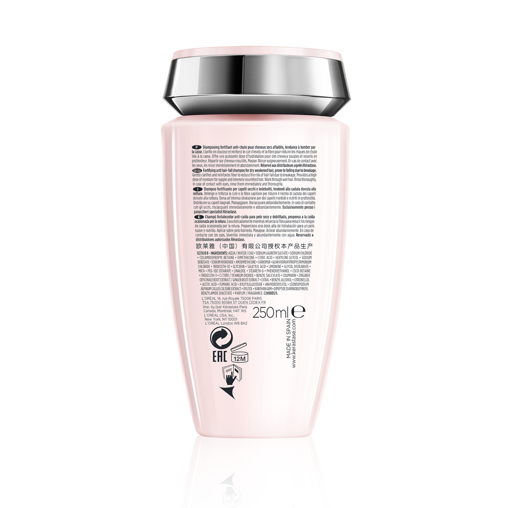 Baño Génesis Nutri-Fortifiant 250ml